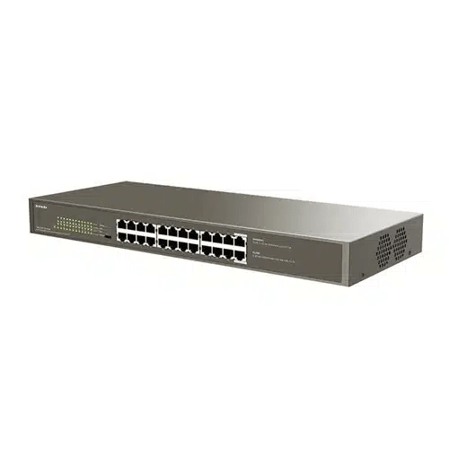 Tenda TEG1124P 1000M&PoE 24-Port Gigabit Ethernet Switch with 24-Port PoE IPG1124P-24-250W - SuperOffice