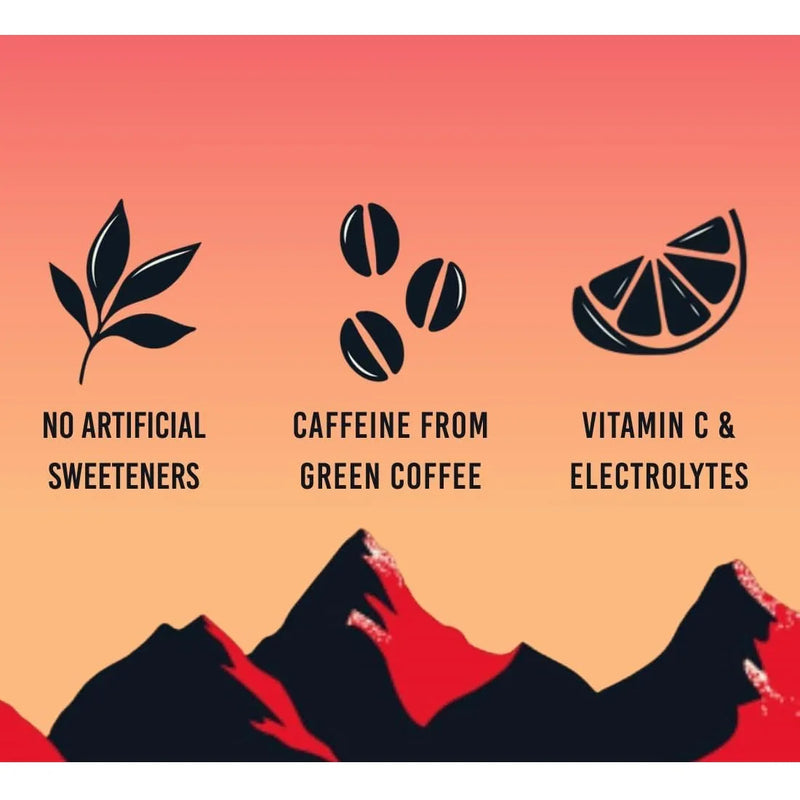 TENZING Natural Energy Drink Vegan Gluten Free Pineapple & Passionfruit 330ml Can 12 Pack TENCAS12TRO330 (12 Pack) - SuperOffice