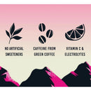 TENZING Natural Energy Drink Vegan Gluten Free Raspberry & Yuzu 330ml Can 12 Pack TENCAS12RAS330 (12 Pack) - SuperOffice