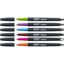 Texta Ballpoint Pen Brights Assorted Pack 6 Hangsell 49441 - SuperOffice