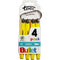 Texta Bullet Highlighter Yellow Pack 4 Hangsell 49439 - SuperOffice