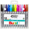 Texta Burst Fineline Pens Pack 12 49556 - SuperOffice