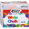 Texta Chalk White Blackboard Pack 100 BULK School 50265 - SuperOffice