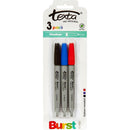 Texta Fineline Pens Assorted Pack 3 Hangsell 48921 - SuperOffice