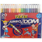 Texta Jumbo Zoom Twist Crayons Assorted Colours Wallet 20 0200641 - SuperOffice