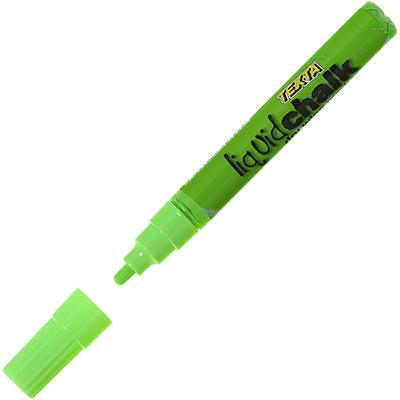 Texta Liquid Chalk Marker Dry Wipe Bullet Green 0387960 - SuperOffice