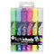 Texta Liquid Chalk Marker Wet Wipe Bullet Assorted Wallet 6 0400590 - SuperOffice