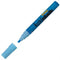 Texta Liquid Chalk Markers Wet Wipe Bullet Blue 0388120 - SuperOffice