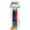 Texta Retractable Ballpoint Pen Assorted Pack 3 Hangsell 49442 - SuperOffice
