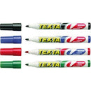 Texta Whiteboard Marker Assorted Wallet 4 0208131 - SuperOffice