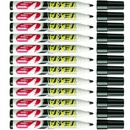 Texta Whiteboard Marker Black Bullet Tip 1.5mm Medium Box 12 0202600 (Box 12) - SuperOffice