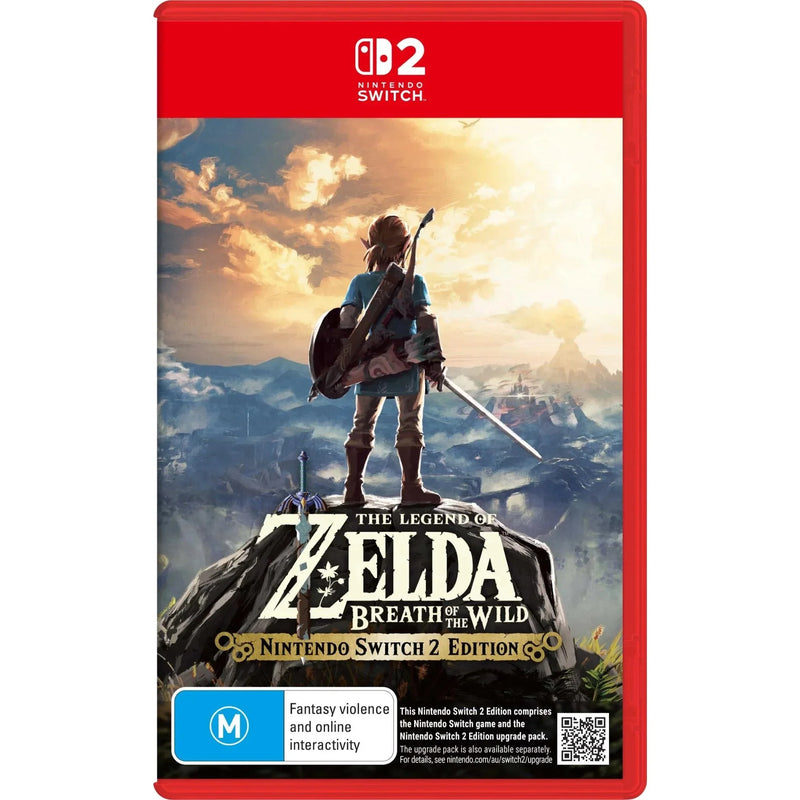 The Legend of Zelda: Breath of the Wild Nintendo Switch 2 Edition Game 9318113109031 - SuperOffice