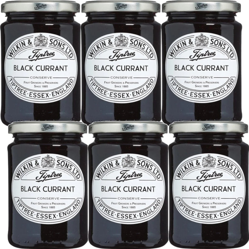 Tiptree Blackcurrant Conserve 340g 6 Pack Jars Bulk DJM014 (6 Pack) - SuperOffice