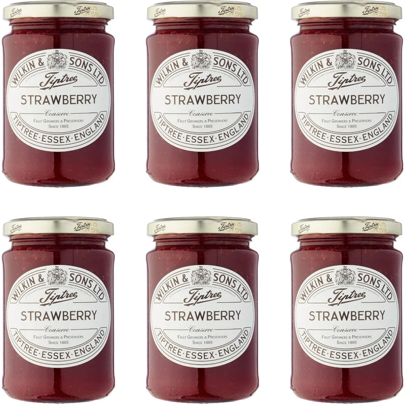 Tiptree Strawberry Conserve 340g 6 Pack Bulk DJM012 - SuperOffice