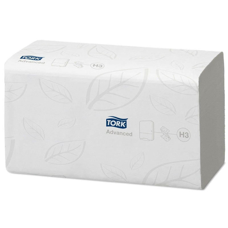 Tork Soft Singlefold H3 Hand Towels 2ply Advanced 250 Sheets x 15 Packs/Carton 290163 - SuperOffice