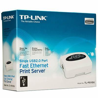 Tp-Link Tl-Ps110U Single Usb2.0 Port Fast Ethernet Print Server NHTL-PS110U - SuperOffice
