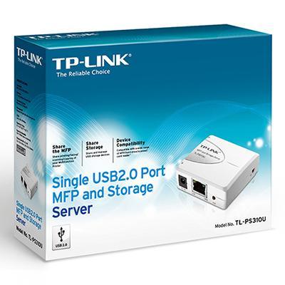 Tp-Link Tl-Ps310U Single Usb2.0 Port Mfp And Storage Server NWTL-PS310U - SuperOffice