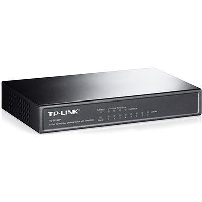 Tp-Link Tl-Sf1008P 8-Port 10/100Mbps Desktop Switch With 4-Port Poe NWTL-SF1008P - SuperOffice
