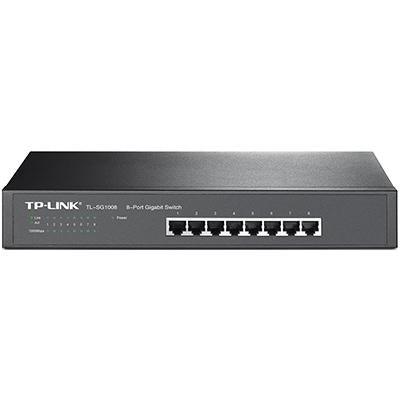 Tp-Link Tl-Sg1008 8-Port Gigabit Desktop/Rackmount Switch NWTL-SG1008 - SuperOffice