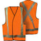 Trafalgar Hi-Vis Day Night Safety Vest Orange 2Xl 102333 - SuperOffice