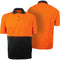 Trafalgar Hi-Vis Polo Shirt Orange/Navy Xl 102346 - SuperOffice
