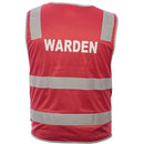 Trafalgar Hi-Vis Warden Vest Large 102279 - SuperOffice