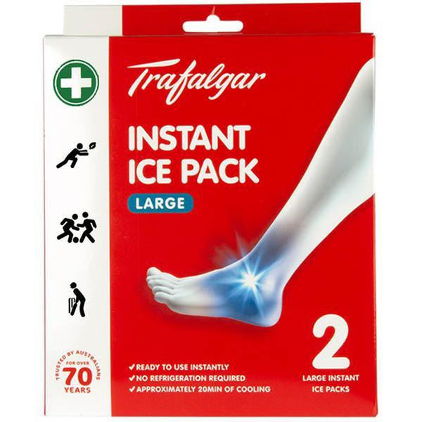 Trafalgar Instant Cold Ice Pack Large Pack 2 101451 - SuperOffice