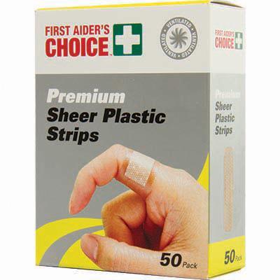 Trafalgar Plastic Strips Pack 50 69025 - SuperOffice