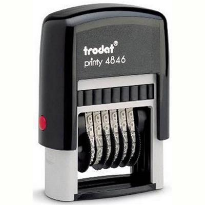 Trodat 4846 Printy Dater 6 Band 4mm Black T484699 - SuperOffice