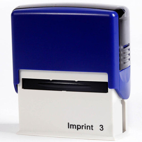 Trodat 8913 Imprint Stamp Blue With Black Pad TIMPRINT3 - SuperOffice