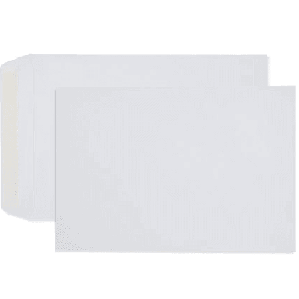Tudor 196971 Pocket Peel And Seal White Envelopes 405x305mm Box Of 250 196971 - SuperOffice