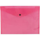 Tudor Document Wallet Push Stud Closure A4 Red 141376 - SuperOffice