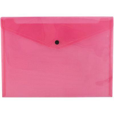 Tudor Document Wallet Push Stud Closure A4 Red 141376 - SuperOffice
