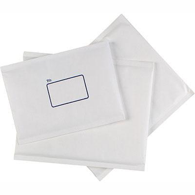 Tudor Paper Bubble Mailer 215 X 280Mm White Pack 5 103665 - SuperOffice