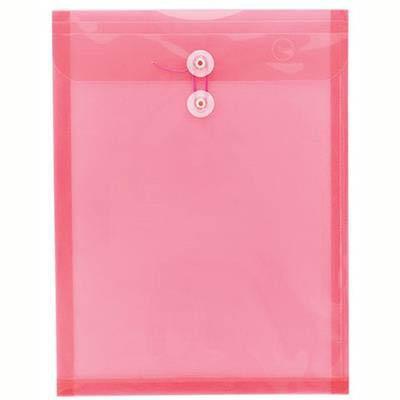 Tudor String And Button Envelopes A4 Red 141381 - SuperOffice