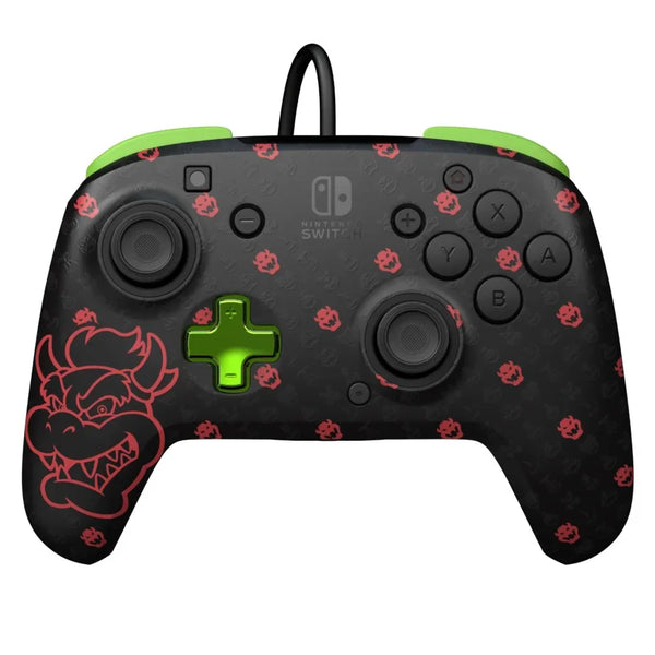 Turtle Beach Controller for Nintendo Switch Rematch Glow Wired Controller Bowser 166100 - SuperOffice