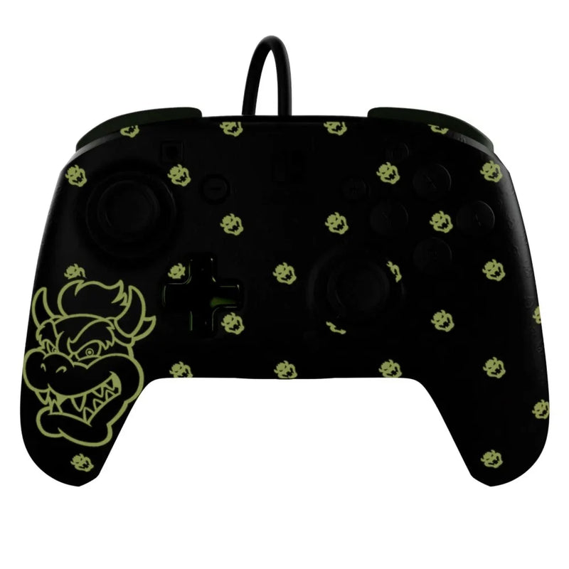 Turtle Beach Controller for Nintendo Switch Rematch Glow Wired Controller Bowser 166100 - SuperOffice