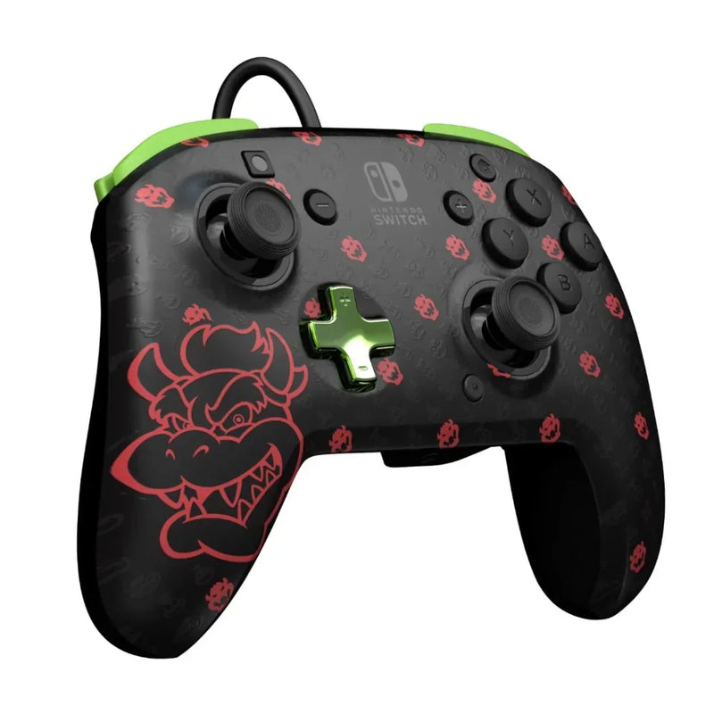 Turtle Beach Controller for Nintendo Switch Rematch Glow Wired Controller Bowser 166100 - SuperOffice