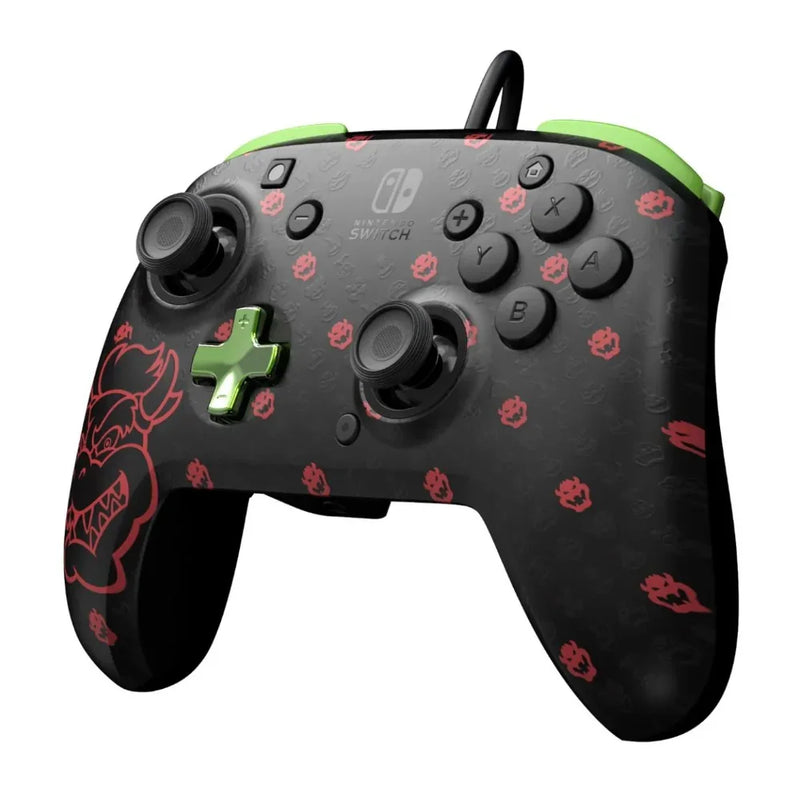 Turtle Beach Controller for Nintendo Switch Rematch Glow Wired Controller Bowser 166100 - SuperOffice