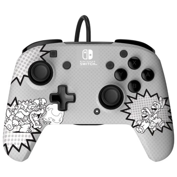 Turtle Beach Gaming Controller Wired for Nintendo Switch Super Mario Rematch Comic Strip 170883 - SuperOffice