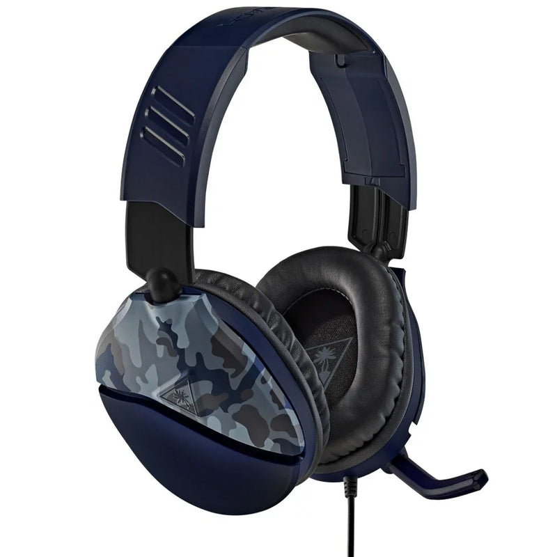 Turtle Beach Recon 70 Headset Gaming Wired Xbox PlayStation PC Camo Blue 170859 - SuperOffice