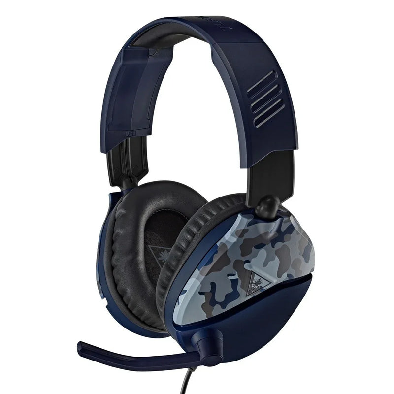 Turtle Beach Recon 70 Headset Gaming Wired Xbox PlayStation PC Camo Blue 170859 - SuperOffice