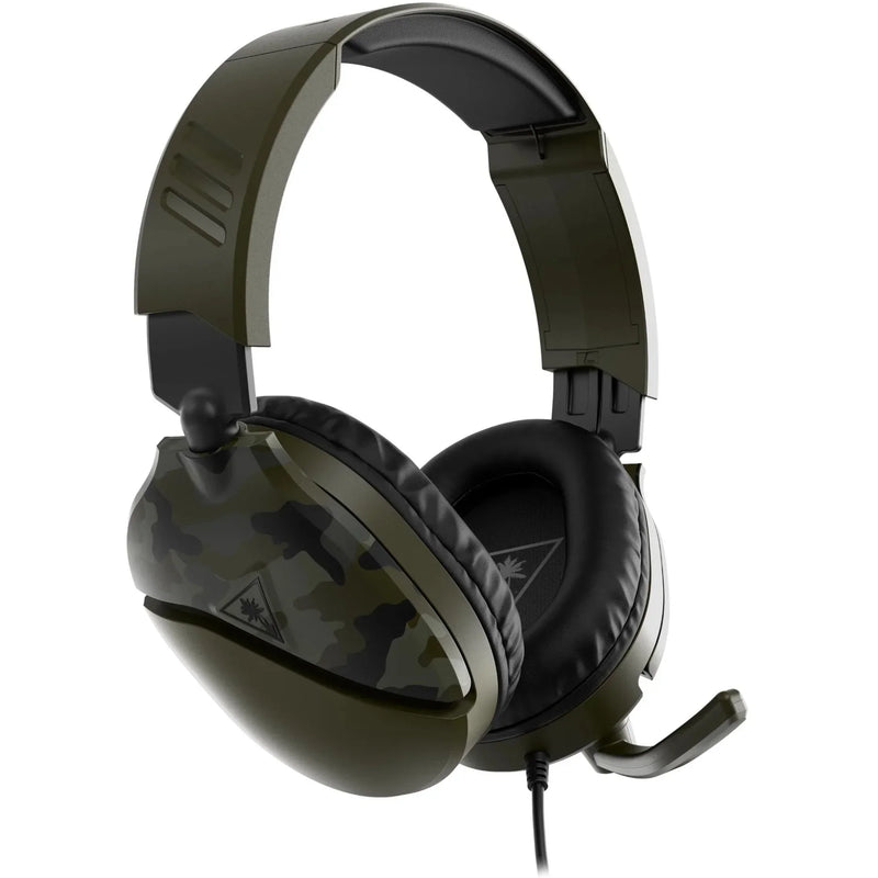 Turtle Beach Recon 70 Wired Gaming Headset Headphones Microphone Camo Green FS-TBS-6455-02 - SuperOffice