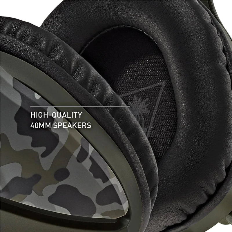 Turtle Beach Recon 70 Wired Gaming Headset Headphones Microphone Camo Green FS-TBS-6455-02 - SuperOffice