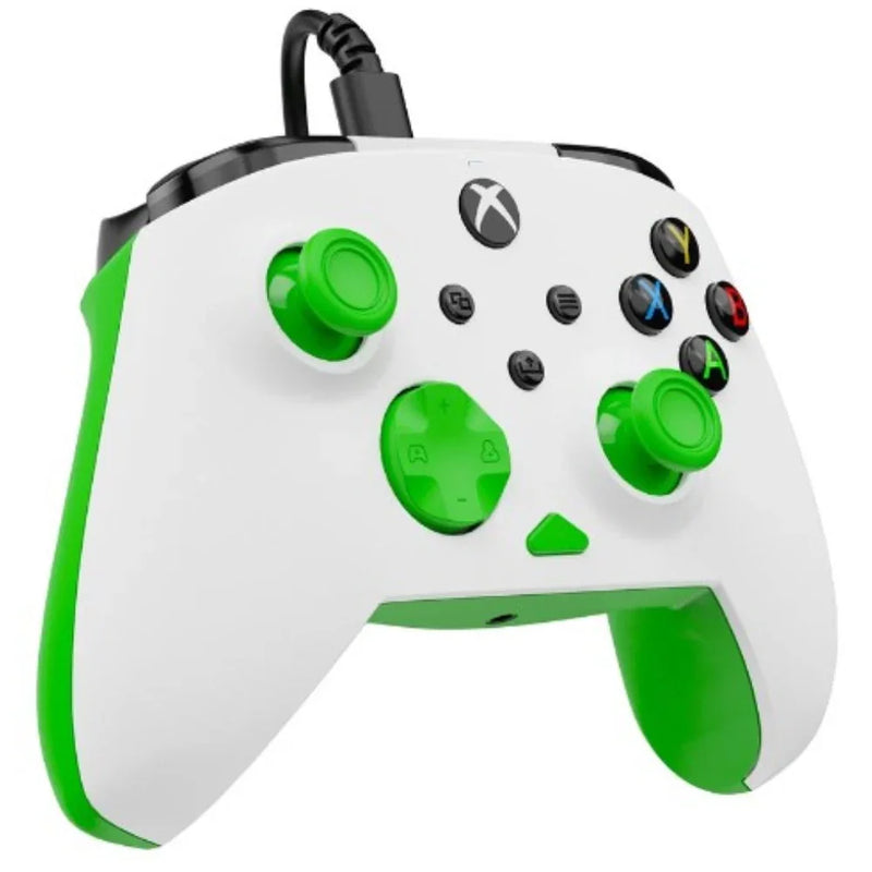 Turtle Beach Rematch Core Wired Controller Gaming for Xbox White & Green 170816 - SuperOffice