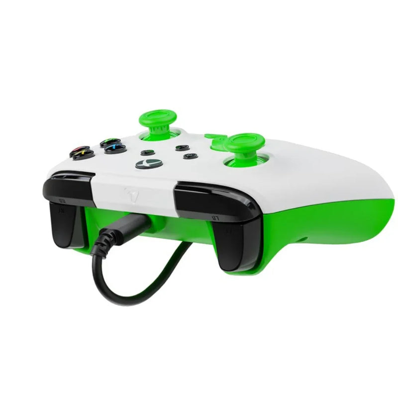 Turtle Beach Rematch Core Wired Controller Gaming for Xbox White & Green 170816 - SuperOffice