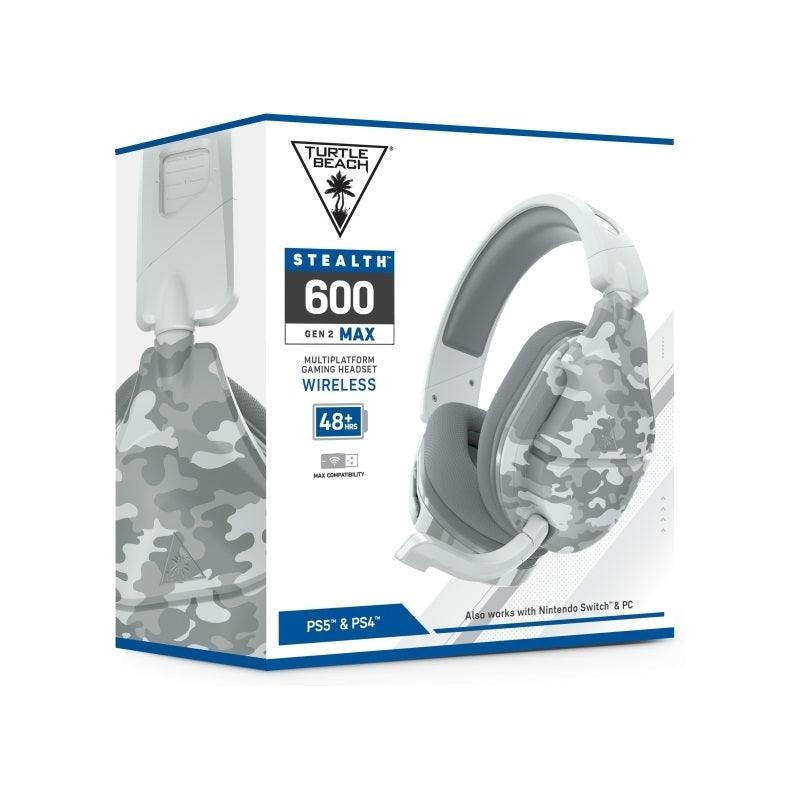 Turtle Beach Stealth 600P Gen 2 MAX Wireless Gaming Headset Headphones PlayStation PS5 PS4 Switch PC Arctic Camo FS-TBS-3168-01 - SuperOffice