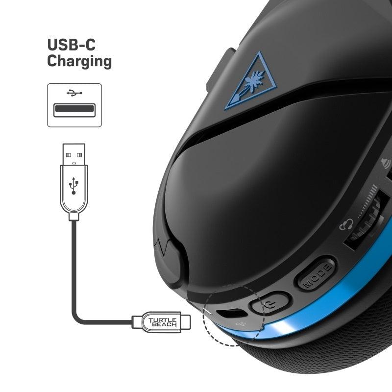 Turtle Beach Stealth 600P Gen 2 USB Wireless Gaming Headset Headphones PlayStation PS5 PS4 Switch PC Black FS-TBS-3176-01 - SuperOffice