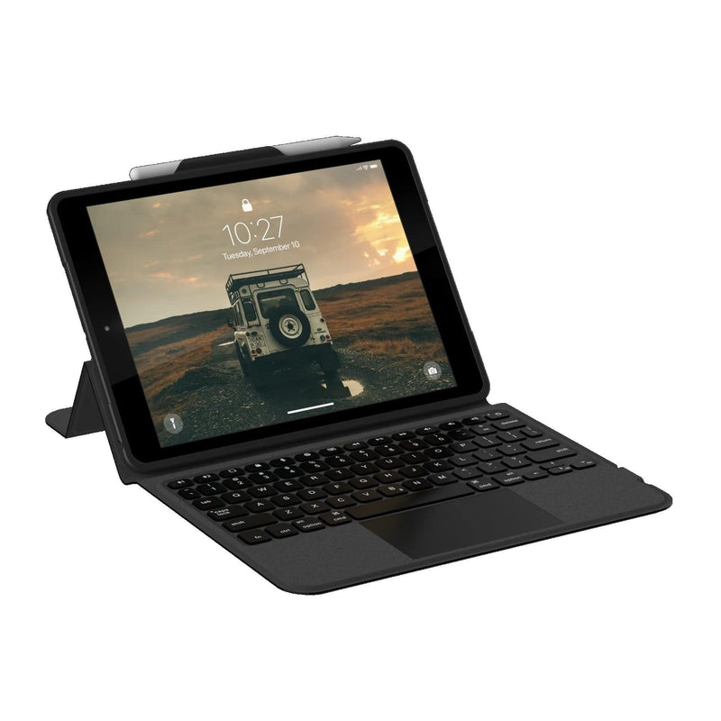 UAG Integrated Bluetooth Keyboard with Trackpad Case For iPad 10.2" 9th/8th/7th Gen 124413114031 - SuperOffice