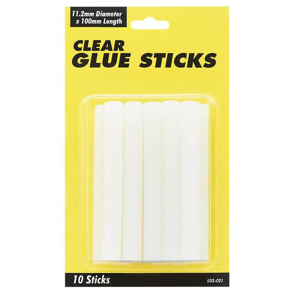 Uhu Glue Gun Sticks 11.2 X 100Mm Clear Pack 10 85-010101 - SuperOffice
